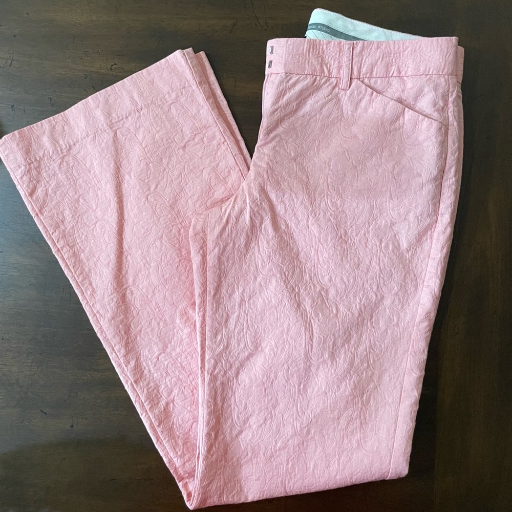 Express pink print jeans